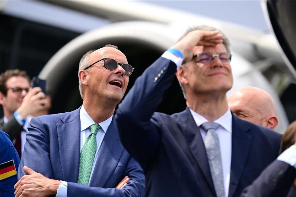 Der Kanzler und sein Verkehrsminister. Sebastian Gollnow/dpa