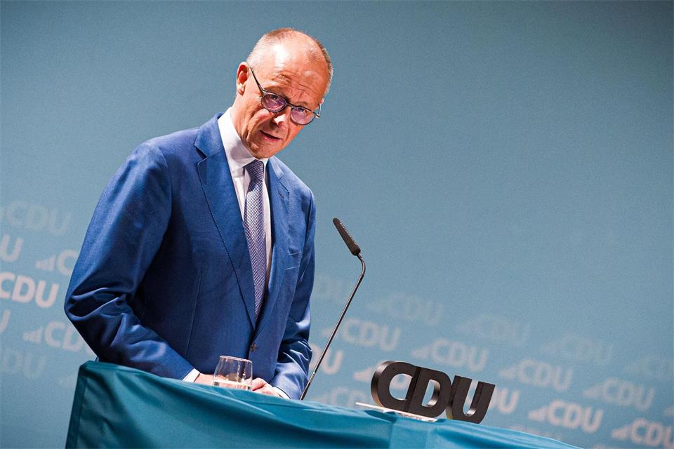 Der Kanzler wünscht sich eine neue Erzählung.Moritz Frankenberg/dpa