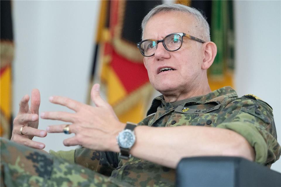 Strobl will Südwesten auf Ernstfall vorbereiten Der Kapitän zu See Michael Giss leitet das Landeskommando der Bundeswehr im Südwesten.Marijan Murat/dpa