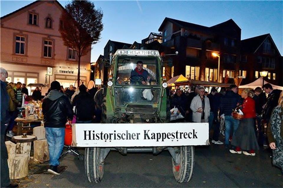 Der Kappestreck aus Büderich wird am Samstag in Raesfeld erwartet.