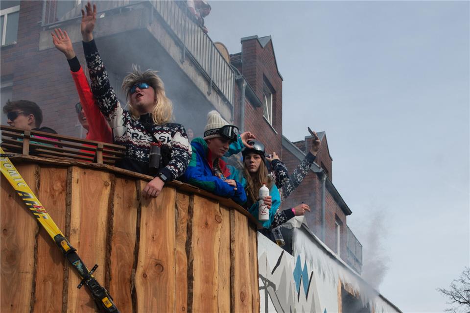 Der Karnevalszug wird in diesem Jahr länger, weil eine zweite Runde durch die Familienzone gedreht wird.