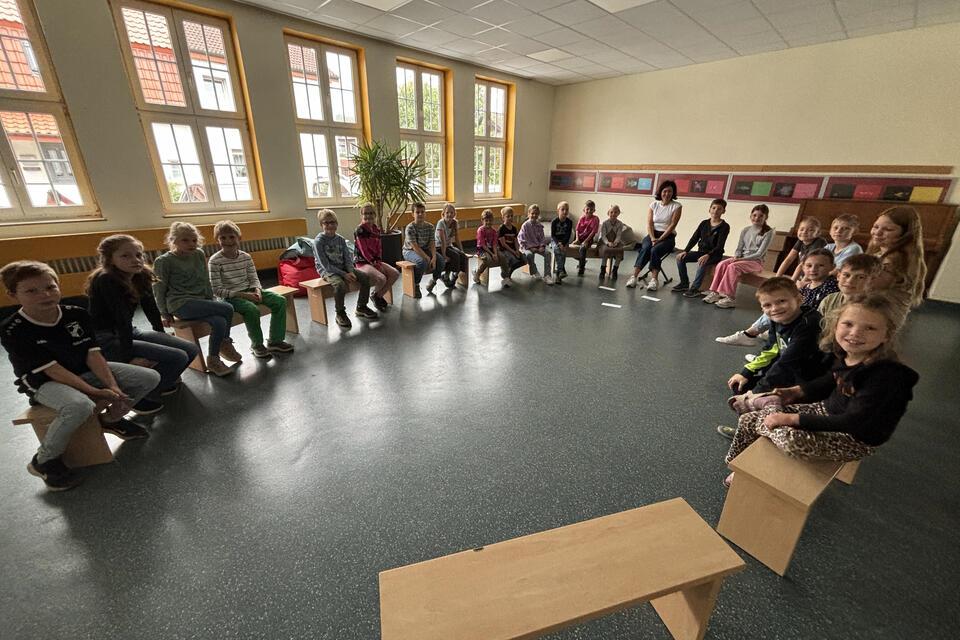 Der Kinderrat in der Heidener Marienschule tagt regelmäßig, um Themen von und mit den Schülern zu besprechen.