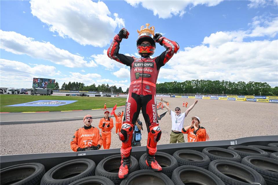 Der „King of the Ring“: Marc MárquezRobert Michael/dpa