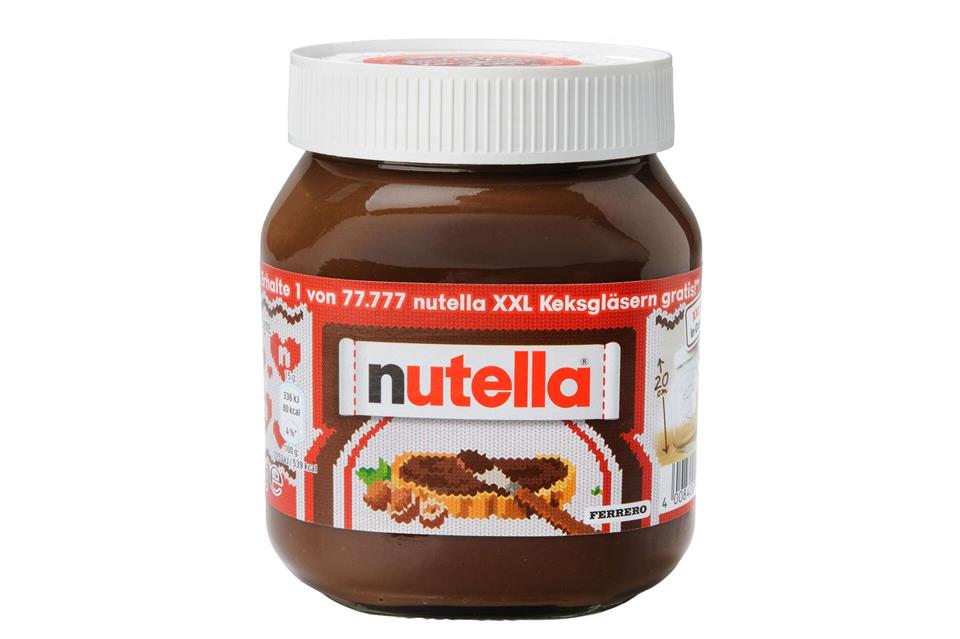 Der Klassiker Nutella landete mit Note 2,2 auf Platz 3.Ralph Kaiser/Stiftung Warentest/dpa-tmn