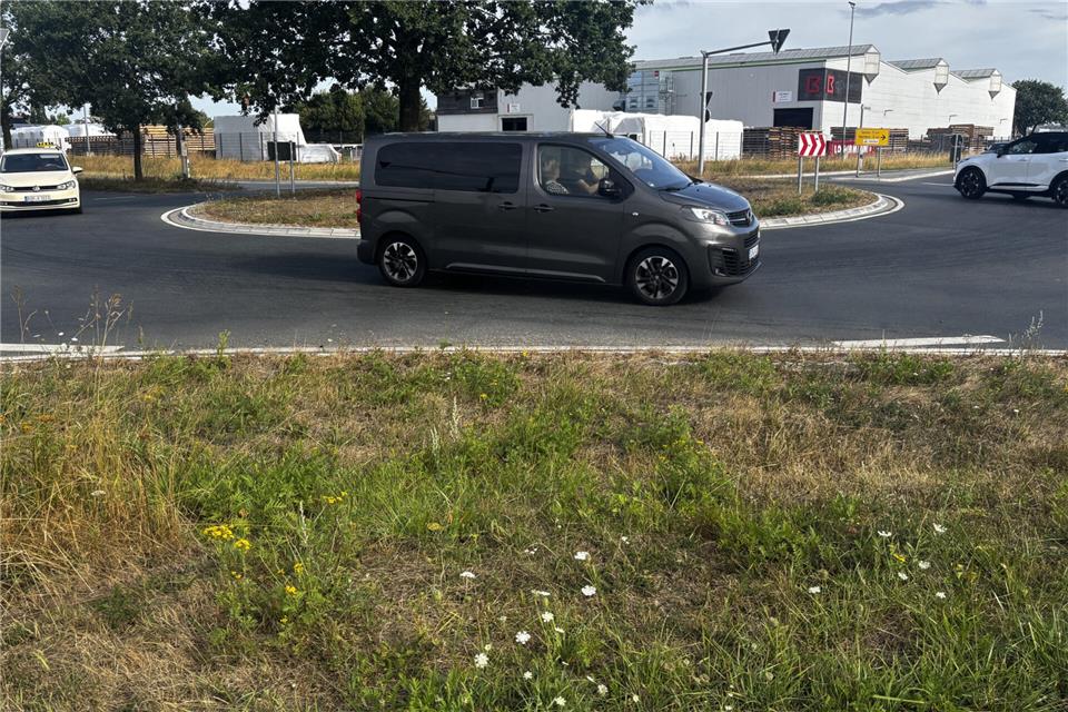 Der Kreisverkehr der L600 mit der Lembecker Straße und dem Ostring hat sich als Unfallhäufungspunkt entschärft.