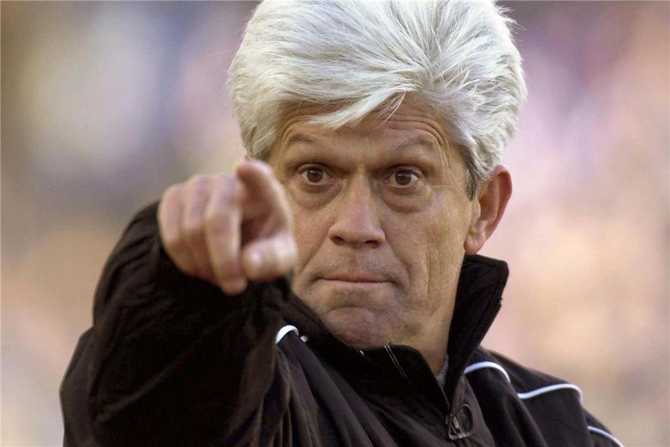 Der Kult-Trainer Werner Lorant ist tot.Frank M�chler/dpa