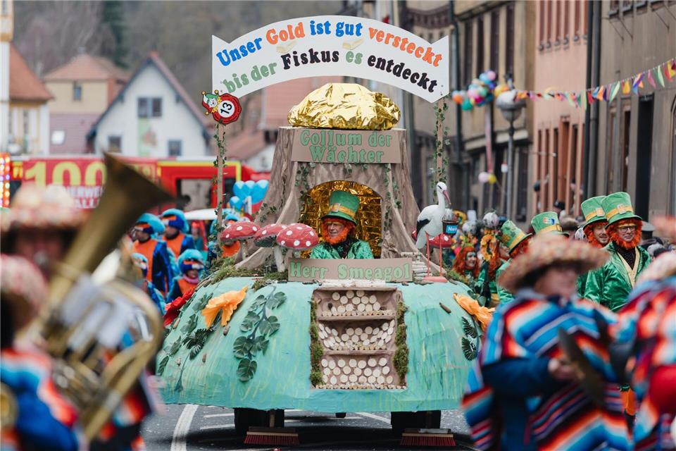 Der Kulturpreis der Deutschen Fastnacht geht zum ersten Mal nach Thüringen. (Archivbild)Michael Reichel/dpa