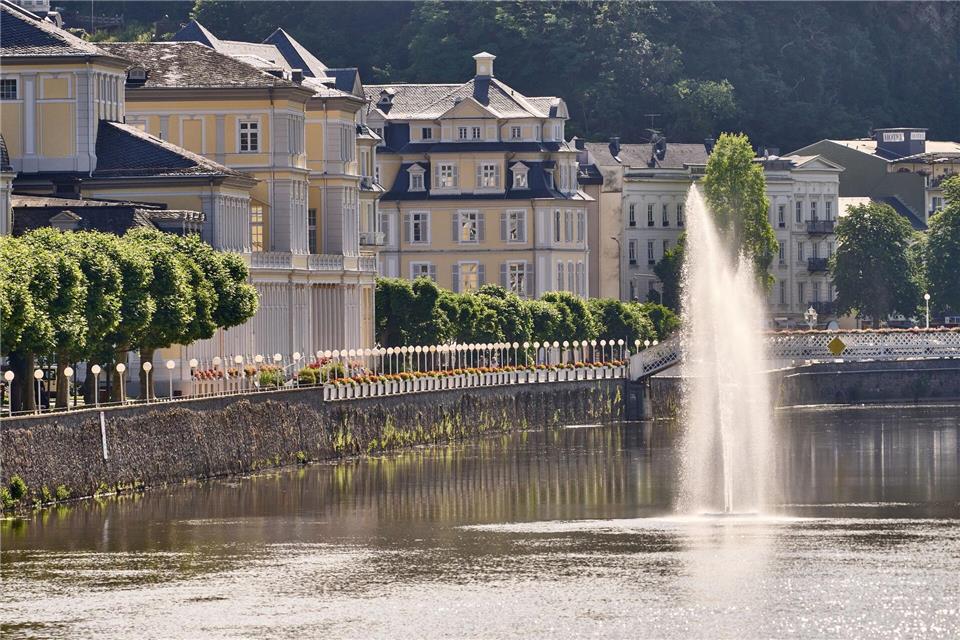Der Kurort Bad Ems an der Lahn feiert in diesem Jahr fünfjähriges Welterbe-Jubiläum. (Archivbild)Thomas Frey/dpa