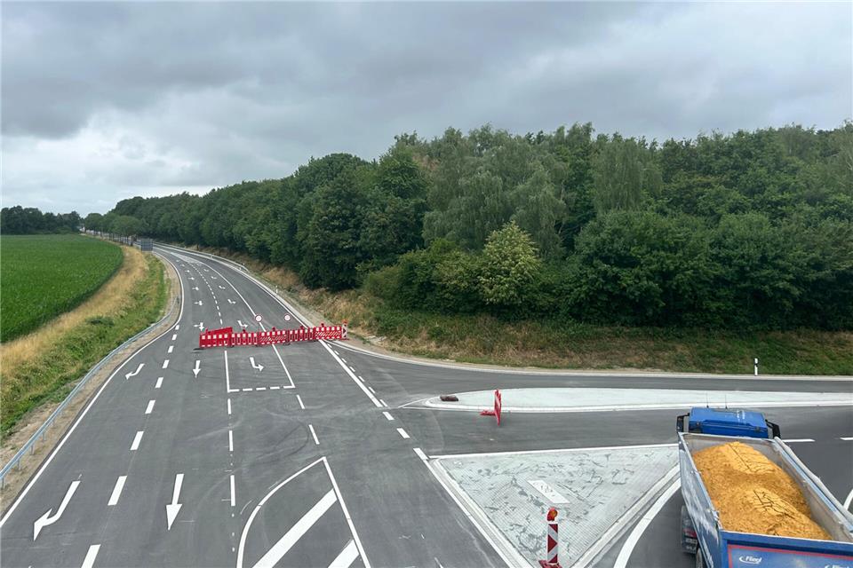 Der Landesbetrieb Straßen-NRW wird noch in dieser Woche die B70 zwischen Borken und Raesfeld wieder freigeben.