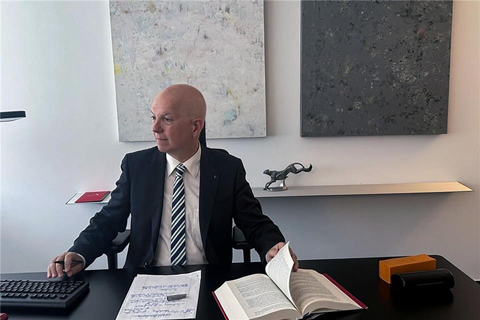 Der Landesdatenschutzbeauftragte Dieter Kugelmann ist offen für Pilotprojekte mit Videokameras. (Archivbild)Ira Schaible/dpa