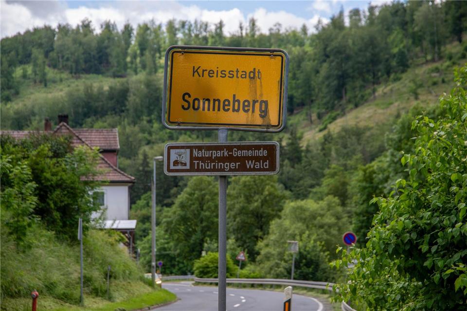 Der Landkreis Sonneberg ist der zweitkleinste in Deutschland.Pia Bayer/dpa