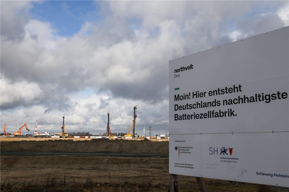 Der Landtag missbilligt die restriktive Informationspolitik des Bundes zu Northvolt. (Symbolbild)Christian Charisius/dpa