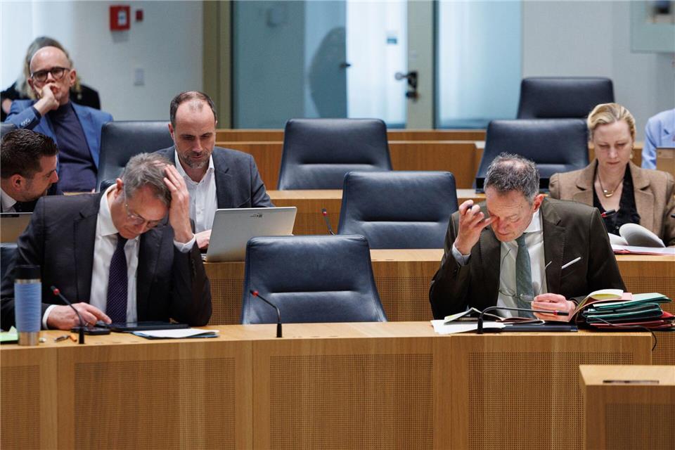 Der Landtag verabschiedet in seiner regulär letzten Sitzung vor der Wahl am 22. März noch eine Reihe von Gesetzen. Hannes P. Albert/dpa