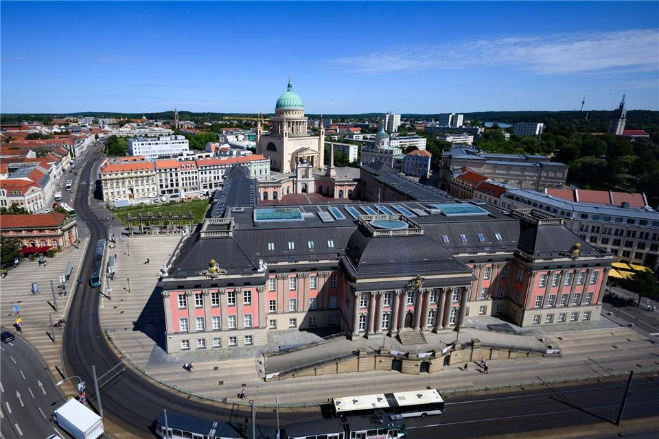 Der Landtag von Brandenburg öffnet am 11. September bis Mitternacht seine Türen. (Archivbild)Bernd von Jutrczenka/dpa
