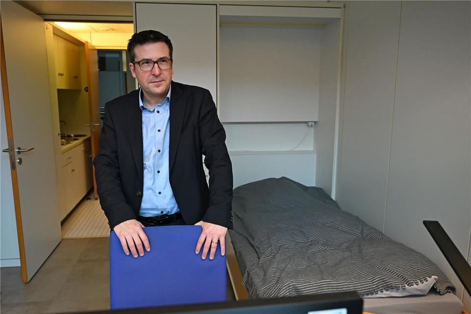 Der Landtagsabgeordnete Marcus Klein (CDU) findet den Vergleich der Studentenbude passend. Michael Brandt/dpa