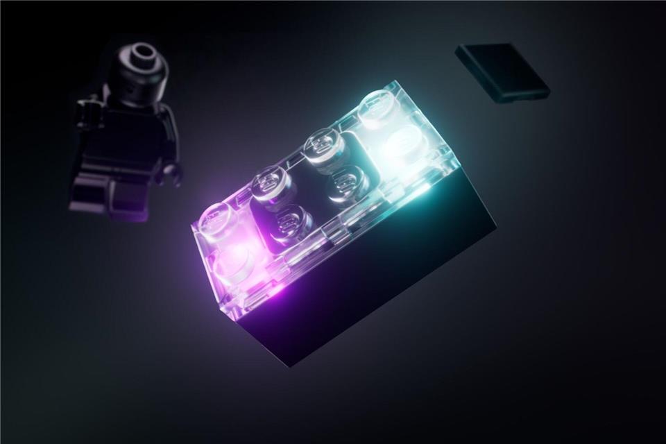 Der „Lego Smart Brick“ soll im März auf den Markt kommen-/Lego/dpa