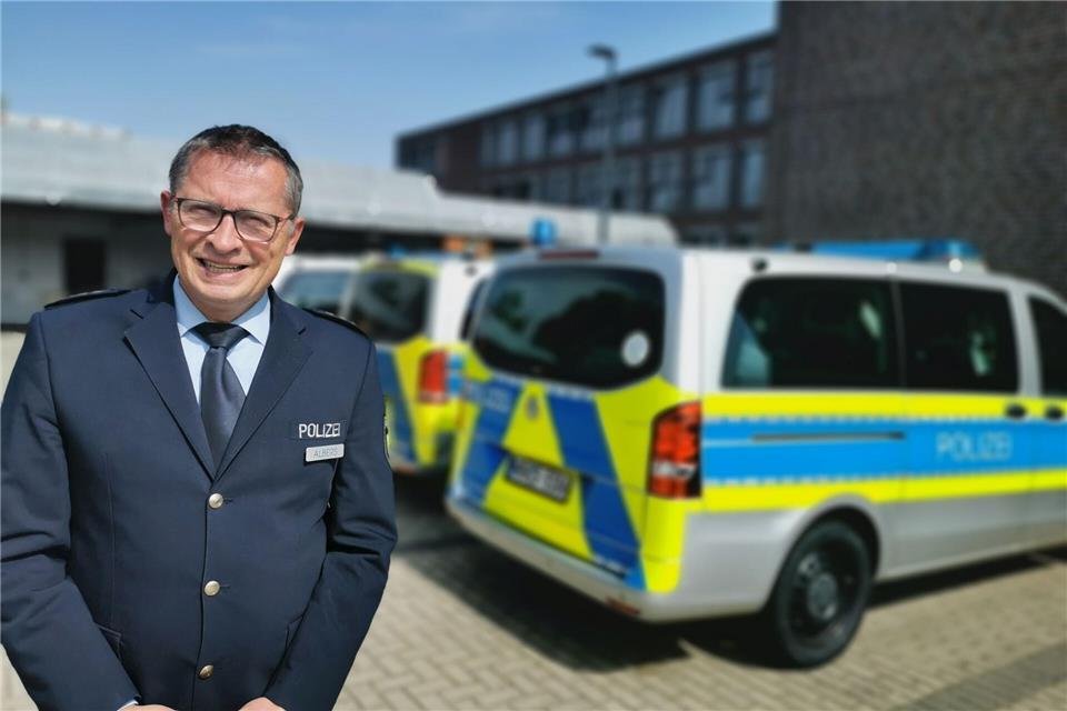 Der Leitende Polizeidirektor Paul Albers ist seit 100 Tagen der ranghöchste Polizist im Kreis Borken. 