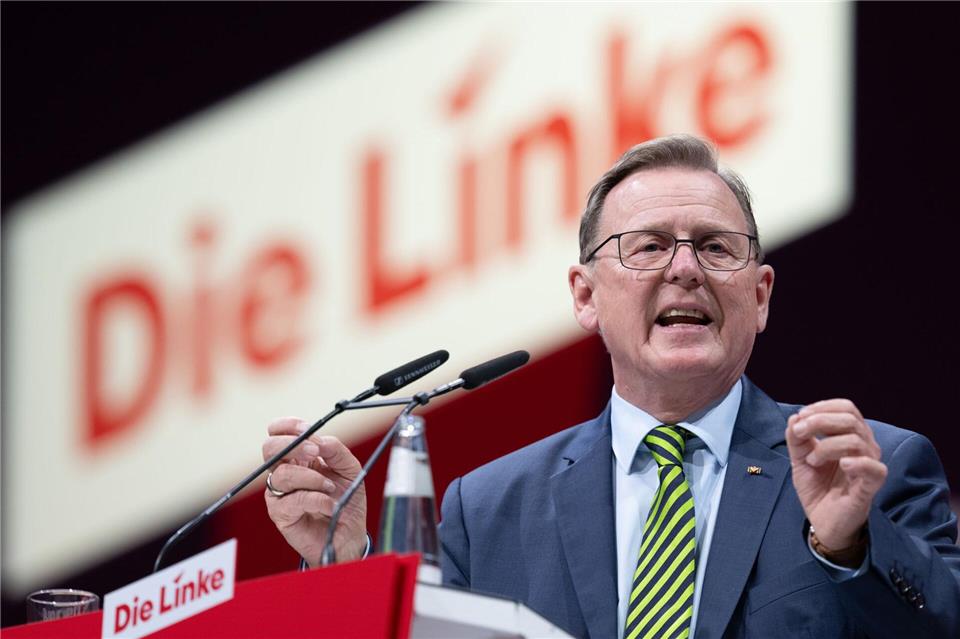 Der Linken-Politiker Bodo Ramelow redet seiner Partei ins Gewissen.Hendrik Schmidt/dpa