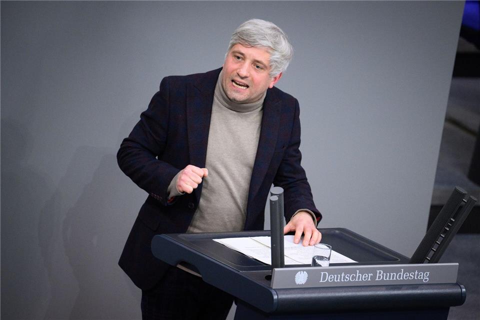 Der Linken-Politiker David Schliesing sieht Verbote skeptisch. (Archivbild)Bernd von Jutrczenka/dpa