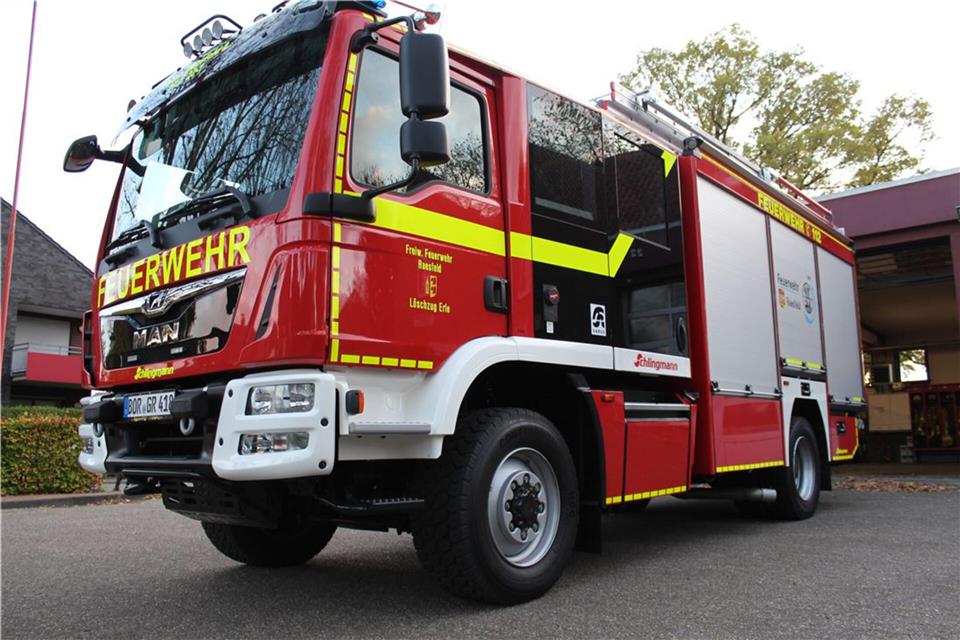 Der Löschzug Erle hat bereits ein neues HLF erhalten.
