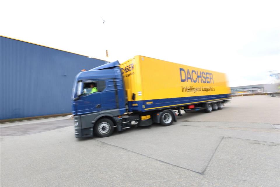 Der Logistikkonzern Dachser will die aktuelle Wirtschaftskrise für weitere Investitionen nutzen. (Archivfoto)Karl-Josef Hildenbrand/dpa