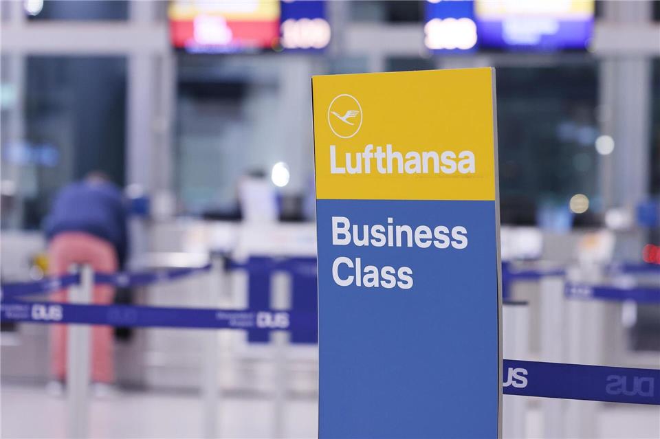 Der Lufthansa-Pilotenstreik trifft auch die Flughäfen in NRW (Archivbild).David Young/dpa