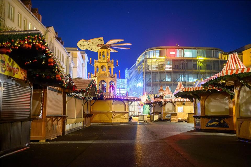 Der Magdeburger Weihnachtsmarkt öffnet nach langer Sicherheitsdebatte am Donnerstag. (Archivbild)Klaus-Dietmar Gabbert/dpa