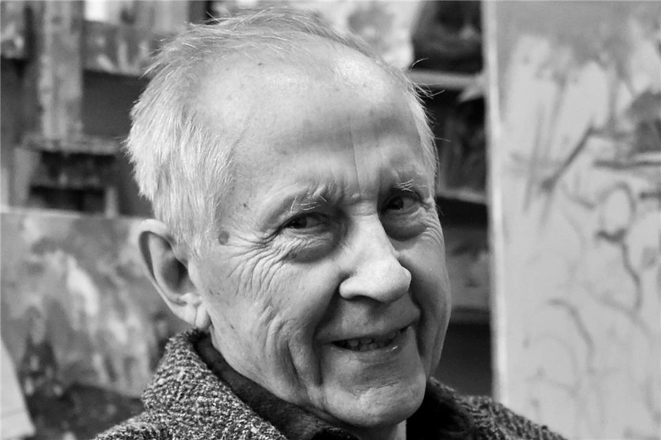 Der Maler Harald Metzkes wurde 97 Jahre alt (Archivbild)Bernd Settnik/dpa