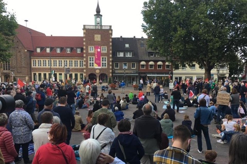 Der Marktplatz bleibt bunt.