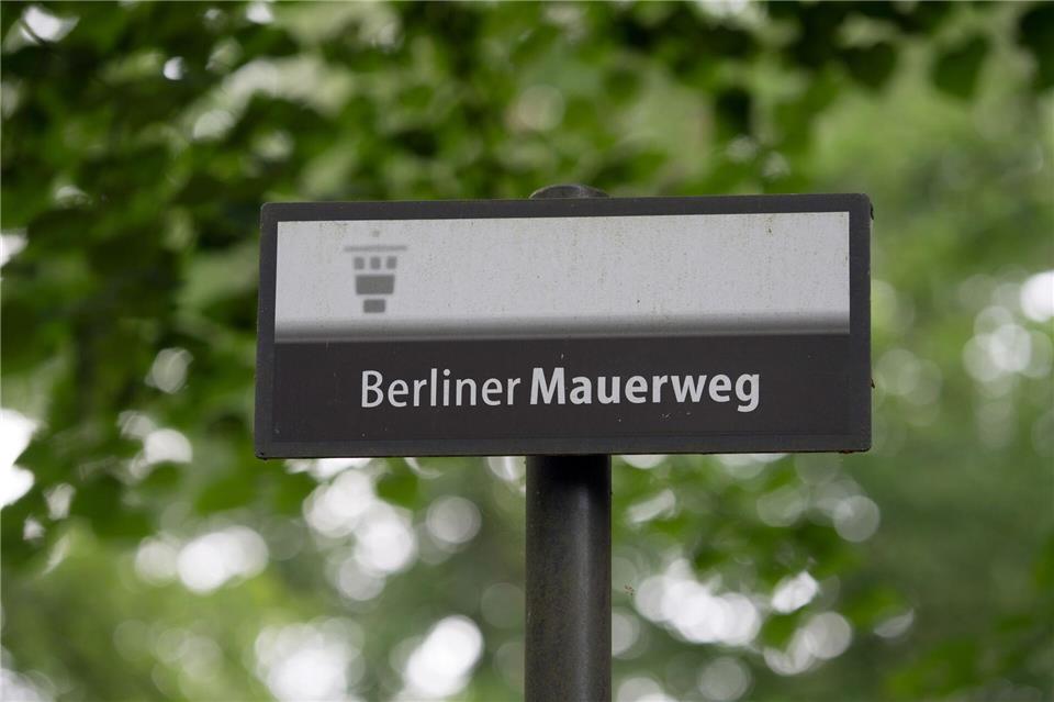 Der Mauerweg wurde auf einem Kilometer im Norden erneuert. (Symbolbild)Ralf Hirschberger/dpa-Zentralbild/ZB