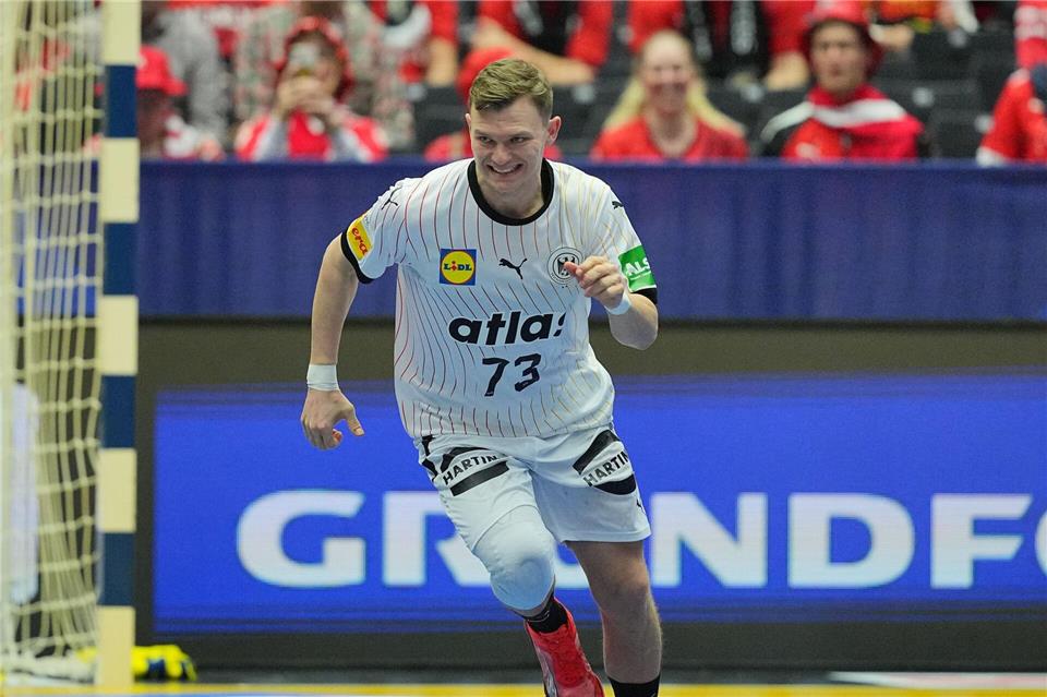 Der Melsunger Timo Kastening wurde für die Testspiele gegen Dänemark nachnominiert. (Archivbild)Sören Stache/dpa