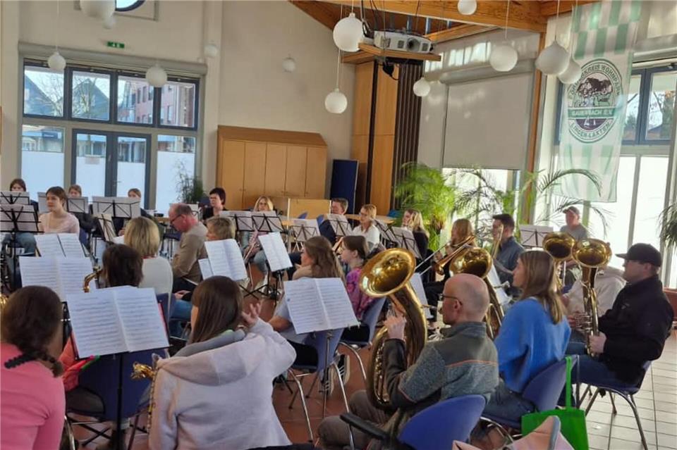 Der Musikverein Marbeck hat seinen Vorstand neu aufgestellt. Bei der Jahreshauptversammlung blickten die Musiker, hier ein Bild vom Probenwochenende im vergangenen Jahr, auch auf ihr Frühjahrskonzert.