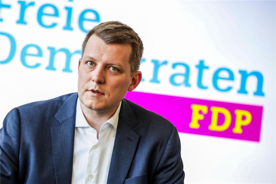 Der NRW-FDP-Landesvorsitzende Henning Höne setzt auf Seriosität. (Archivbild)Christoph Reichwein/dpa
