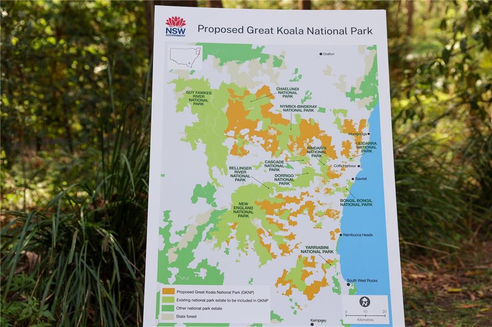 Der Nationalpark wird einer der größten in Australien.David Wigley/AAP/dpa