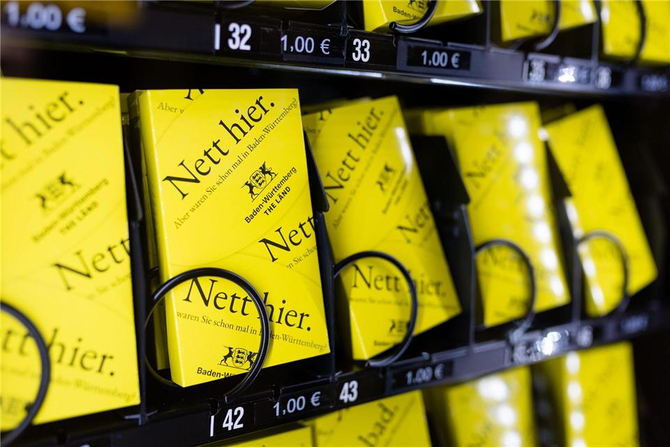 Der „Nett hier“-Spruch ist Teil der erfolgreichen Marketingkampagne, die Ende der 1990er Jahre auch mit dem Slogan „Wir können alles. Außer Hochdeutsch“ berühmt wurde.Christoph Schmidt/dpa