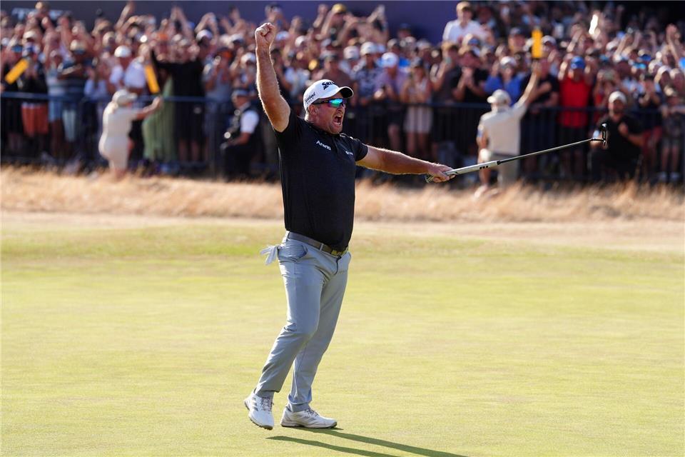 Der Neuseeländer Ryan Fox hat die 154. British Open gewonnen.David Davies/PA Wire/dpa