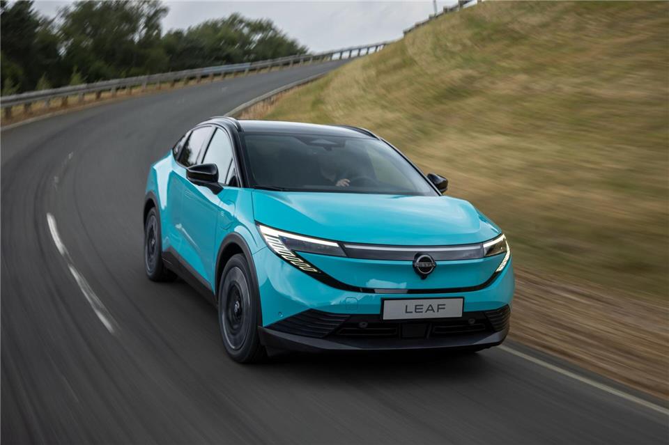 Neuauflage des Nissan Leaf startet bei knapp 37.000 Euro Der Nissan Leaf kehrt im Frühjahr 2026 als Crossover-Coupé zurück.Nissan/dpa-tmn