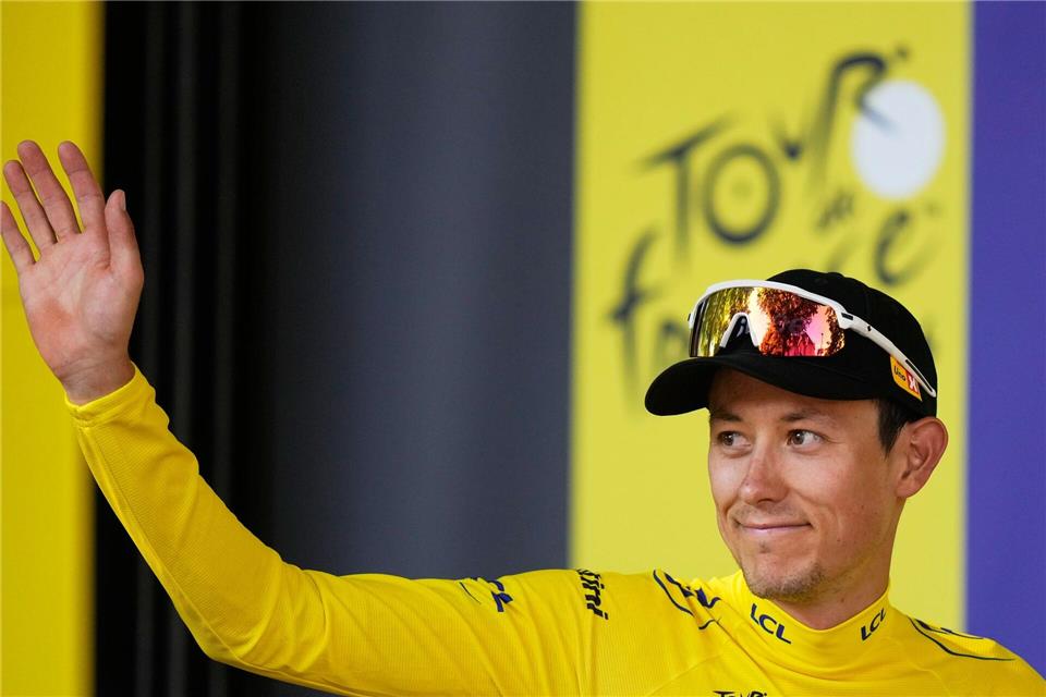 Der Norweger Torstein Traeen muss bei der Tour aufgeben. Mosa’ab Elshamy/AP/dpa