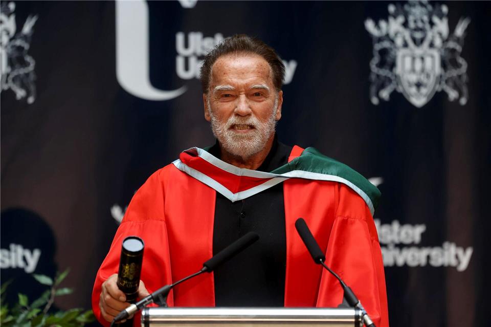 Der Österreicher erinnerte sich an einen Besuch in Belfast vor 60 Jahren.Liam Mcburney/PA Wire/dpa