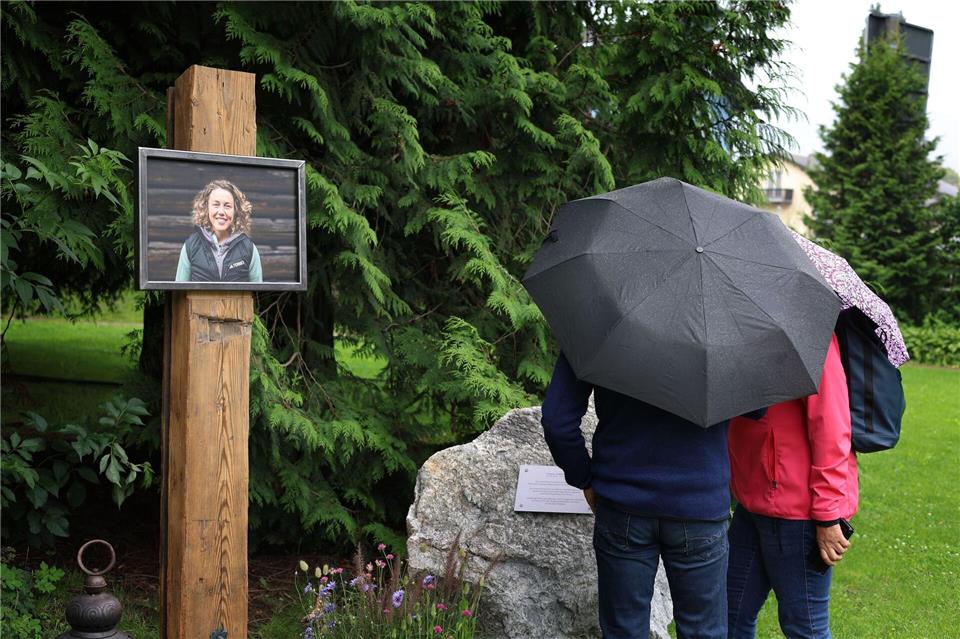 Der Park heißt nun Laura-Dahlmeier-Park. (Archivbild) Karl-Josef Hildenbrand/dpa