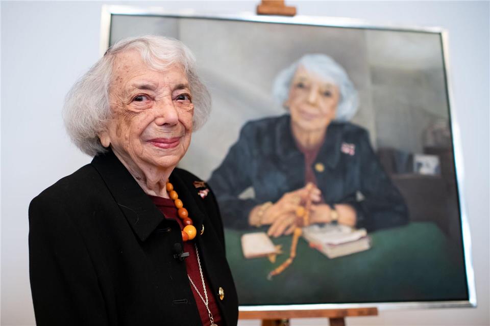 Der Platz vor dem Abgeordnetenhaus wird nach Margot Friedländer benannt. (Archivfoto) Bernd von Jutrczenka/dpa