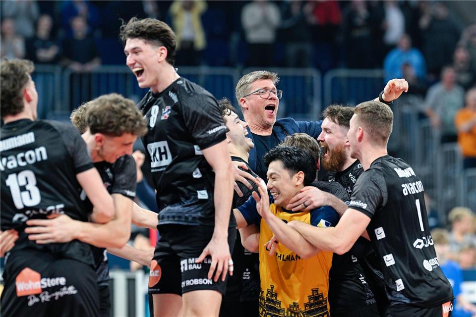 Der Pokalsieg gab den Lüneburgern weiteres Selbstvertrauen. (Archivbild)Uwe Anspach/dpa