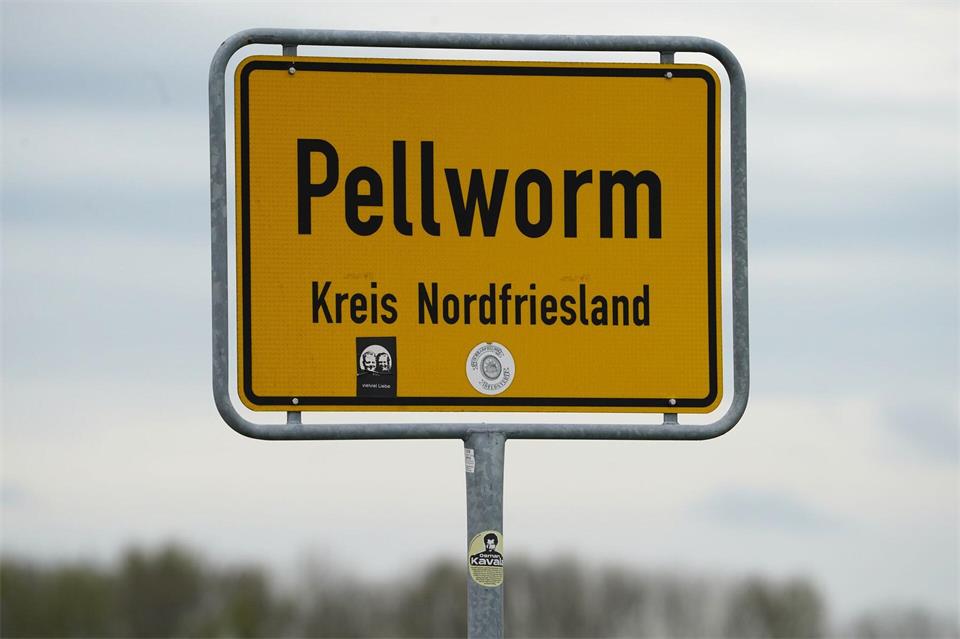 Der Polizeiposten auf Pellworm ist vorübergehend nicht besetzt.Marcus Brandt/dpa