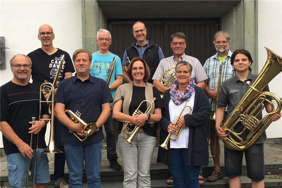 Der Posaunenchor hat 75-jähriges Bestehen gefeiert.
