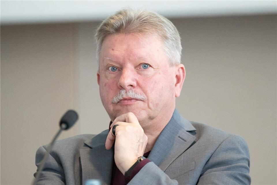 Der Präsident Sächsischer Städte- und Gemeindetag Bert Wendsche: „Mit der durch Landesschulden ermöglichten Einigung haben wir uns Zeit erkauft.“ (Archivbild)Sebastian Kahnert/dpa