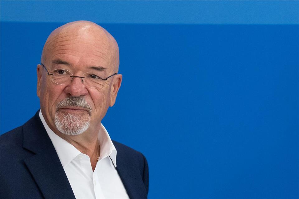 Der Präsident der vbw, Wolfram Hatz, stellt sich klar hinter eine Wehrpflicht. Sven Hoppe/dpa