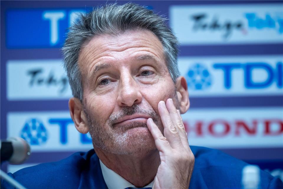 Der Präsident des Leichtathletik-Weltverbandes, Sebastian Coe, unterstützt eine Laufband-WM.Michael Kappeler/dpa