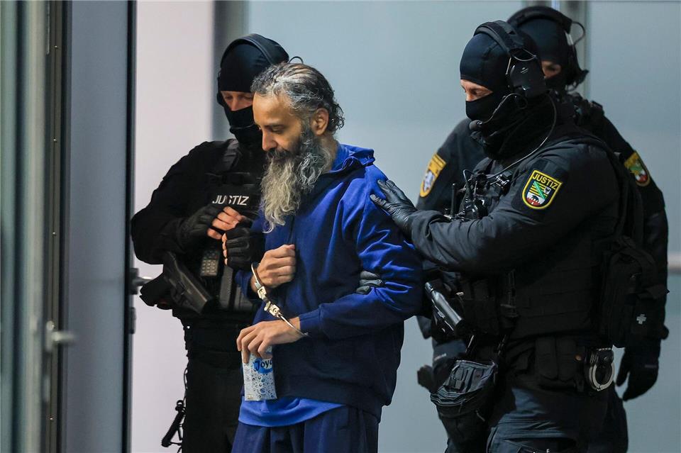 Der Prozess gegen Taleb al-Abdulmohsen wird im temporären Gerichtsgebäude des Landgerichtes Magdeburg geführt. (Archivbild)Jan Woitas/dpa