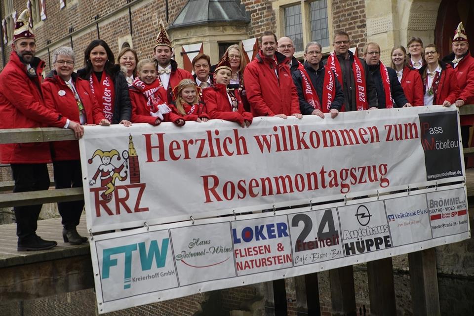 Der RRZ und seine Unterstützer freuen sich auf den Rosenmontagszug in Raesfeld.