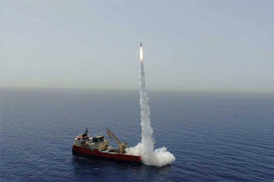 Der Raketentest im Nordatlantik war zuvor geheim gehalten worden. (Symbolbild)-/IAI/dpa